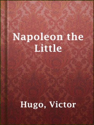 Napoleon the Little - ebook